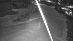 Spodní část sjezdovky skiareálu Karolinka