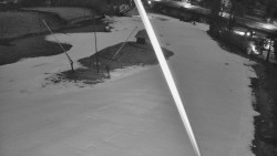 Spodní část sjezdovky skiareálu Karolinka