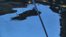 Spodní část sjezdovky skiareálu Karolinka