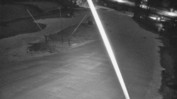 Spodní část sjezdovky skiareálu Karolinka