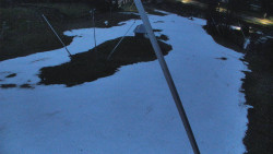 Spodní část sjezdovky skiareálu Karolinka