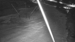 Spodní část sjezdovky skiareálu Karolinka