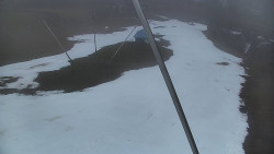 Spodní část sjezdovky skiareálu Karolinka