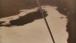 Spodní část sjezdovky skiareálu Karolinka