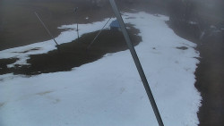 Spodní část sjezdovky skiareálu Karolinka