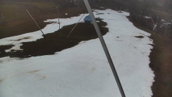 Spodní část sjezdovky skiareálu Karolinka