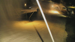 Spodní část sjezdovky skiareálu Karolinka