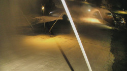 Spodní část sjezdovky skiareálu Karolinka