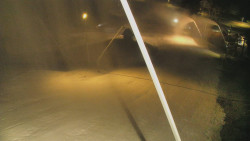 Spodní část sjezdovky skiareálu Karolinka