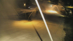 Spodní část sjezdovky skiareálu Karolinka