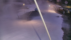 Spodní část sjezdovky skiareálu Karolinka