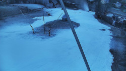 Spodní část sjezdovky skiareálu Karolinka