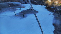 Spodní část sjezdovky skiareálu Karolinka