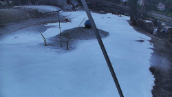 Spodní část sjezdovky skiareálu Karolinka