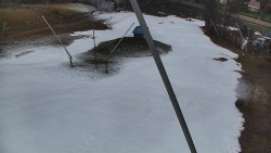 Spodní část sjezdovky skiareálu Karolinka