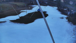 Spodní část sjezdovky skiareálu Karolinka