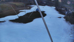 Spodní část sjezdovky skiareálu Karolinka