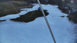 Spodní část sjezdovky skiareálu Karolinka