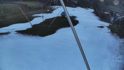 Spodní část sjezdovky skiareálu Karolinka