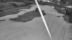 Spodní část sjezdovky skiareálu Karolinka