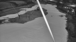 Spodní část sjezdovky skiareálu Karolinka