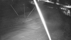 Spodní část sjezdovky skiareálu Karolinka