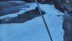 Spodní část sjezdovky skiareálu Karolinka