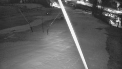 Spodní část sjezdovky skiareálu Karolinka