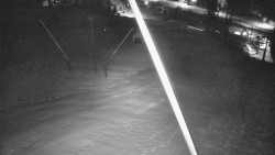 Spodní část sjezdovky skiareálu Karolinka