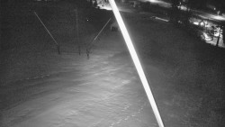 Spodní část sjezdovky skiareálu Karolinka