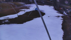 Spodní část sjezdovky skiareálu Karolinka