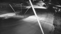 Spodní část sjezdovky skiareálu Karolinka