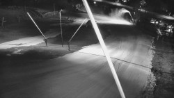 Spodní část sjezdovky skiareálu Karolinka