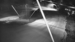 Spodní část sjezdovky skiareálu Karolinka