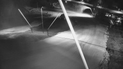 Spodní část sjezdovky skiareálu Karolinka