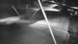 Spodní část sjezdovky skiareálu Karolinka