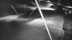 Spodní část sjezdovky skiareálu Karolinka