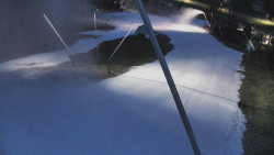 Spodní část sjezdovky skiareálu Karolinka