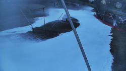 Spodní část sjezdovky skiareálu Karolinka