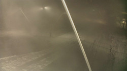 Spodní část sjezdovky skiareálu Karolinka