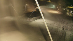 Spodní část sjezdovky skiareálu Karolinka