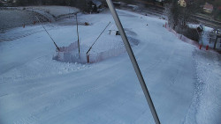 Spodní část sjezdovky skiareálu Karolinka