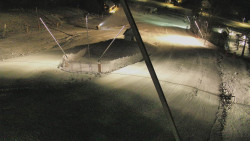 Spodní část sjezdovky skiareálu Karolinka