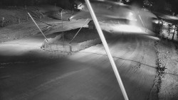 Spodní část sjezdovky skiareálu Karolinka