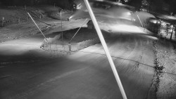 Spodní část sjezdovky skiareálu Karolinka