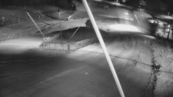 Spodní část sjezdovky skiareálu Karolinka