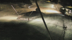 Spodní část sjezdovky skiareálu Karolinka