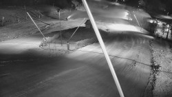 Spodní část sjezdovky skiareálu Karolinka