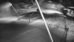 Spodní část sjezdovky skiareálu Karolinka