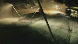 Spodní část sjezdovky skiareálu Karolinka